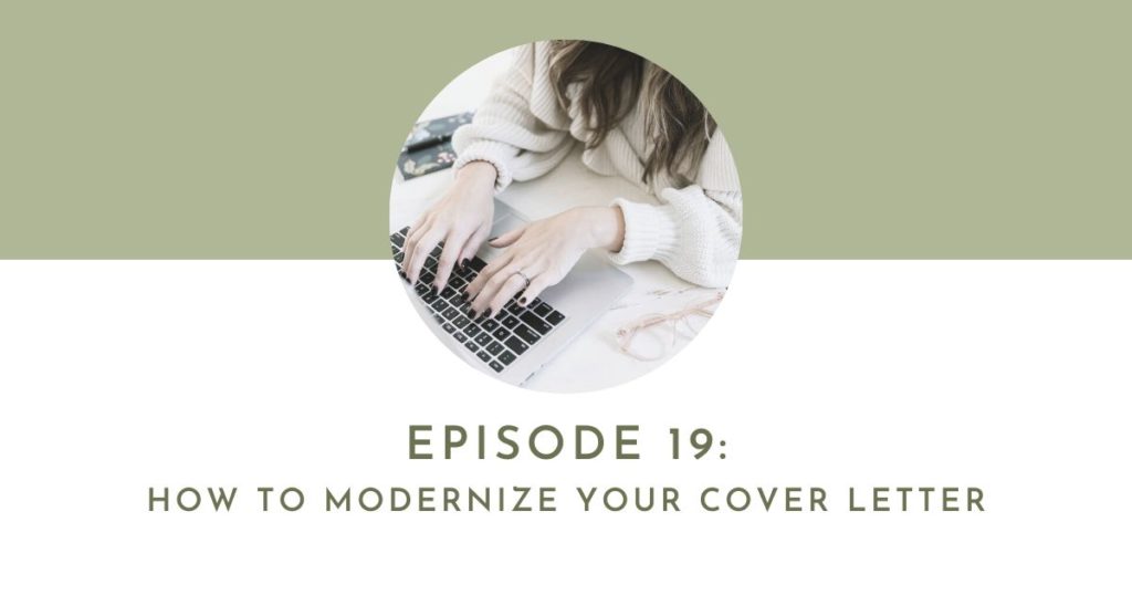 How To Modernize Your Cover Letter | Flourish Careers Podcast